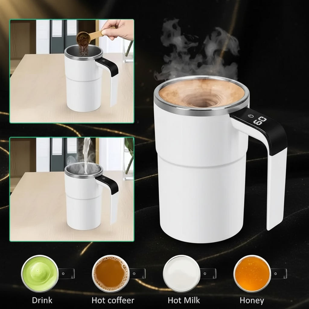 Koffiemok 4 – Donkere Achtergrond