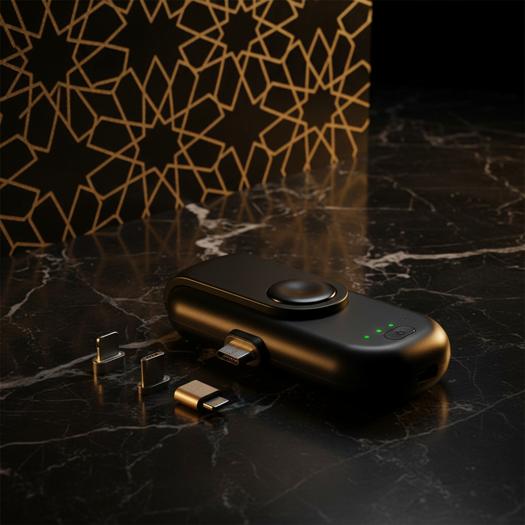 Mini Magnetische Powerbank - Connectors
